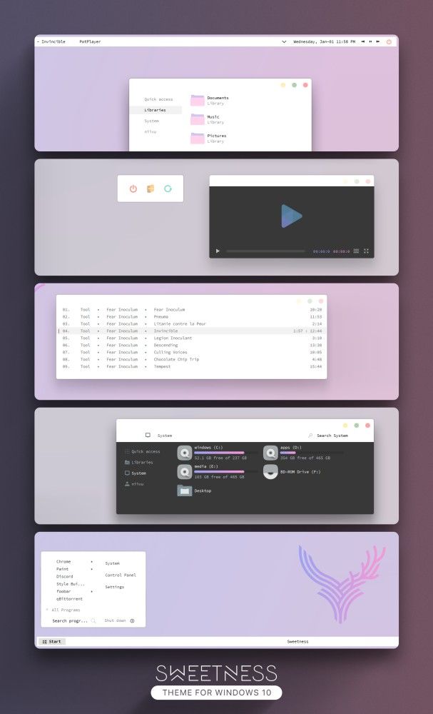 SWEETNESS FOR WINDOWS 10 预览图