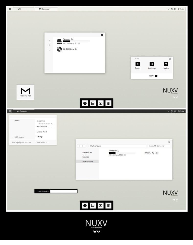 NUXV WINDOWS 10 预览图
