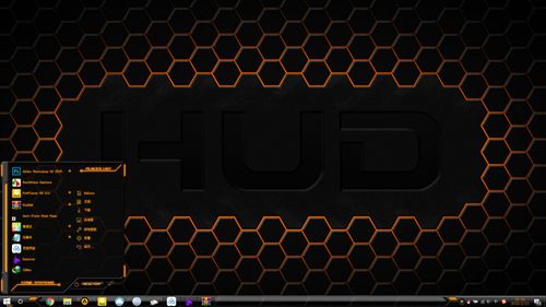 HUD Launch For Win10主题
