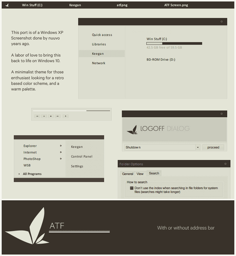ATF win10 Theme