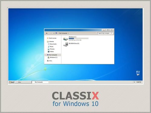 ClassiX win10 Theme