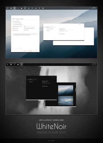 WhiteNoir Windows 10