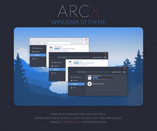 ARC win10 Theme