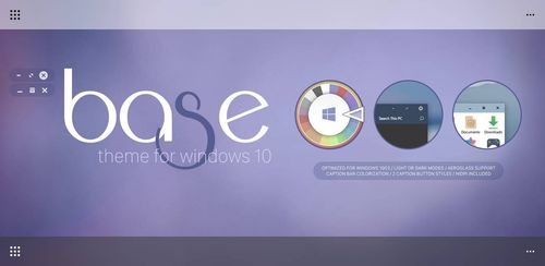 base theme for windows 10