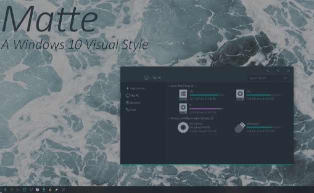 Matte A Windows10